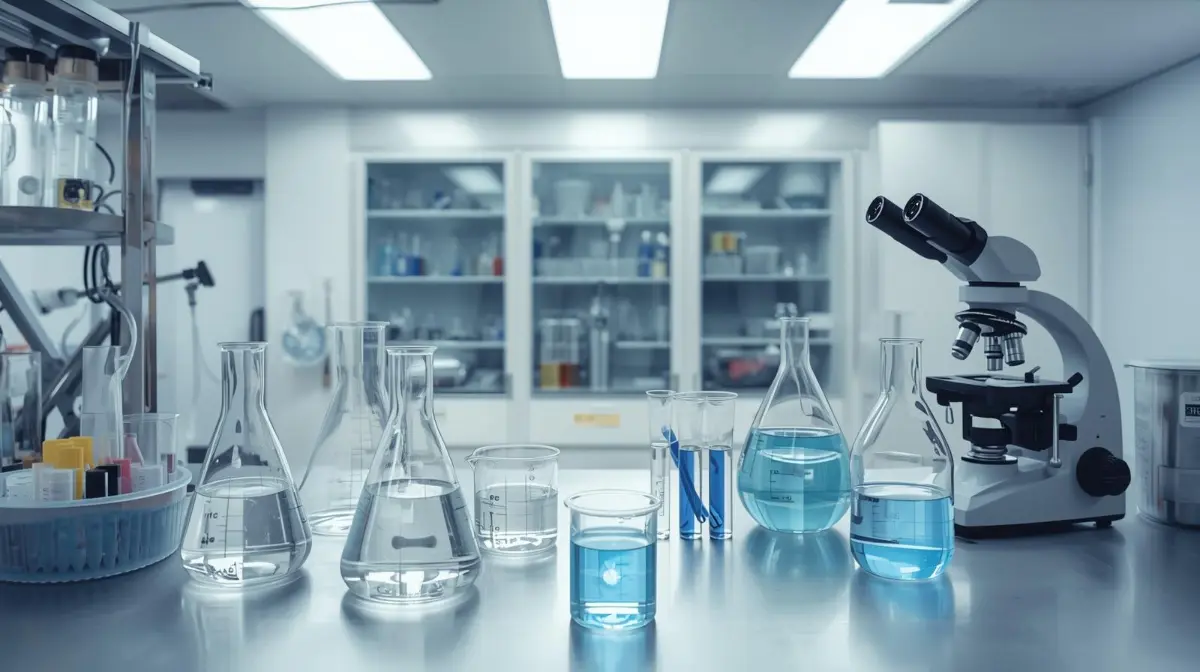 Licenciamento Sanitário para Equipamentos de Raio-X – laboratório com produtos e equipamentos técnicos