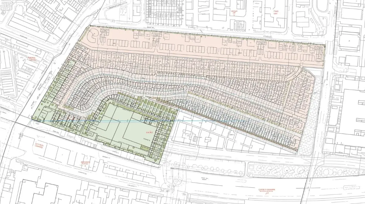 REURB – Regularização Fundiária Urbana – planta de área urbana regularizada
